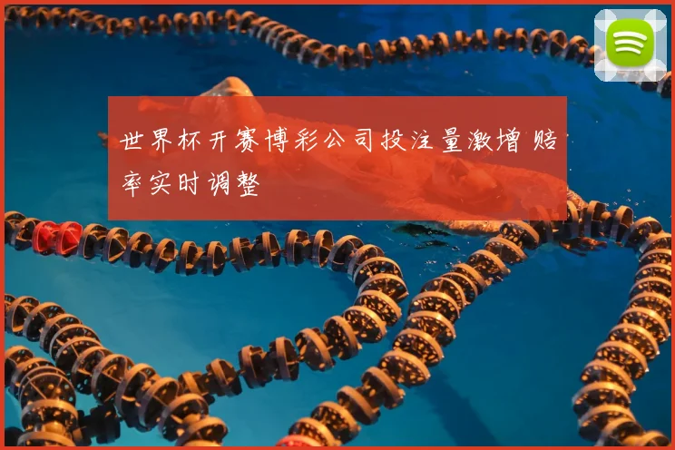 世界杯开赛博彩公司投注量激增 赔率实时调整