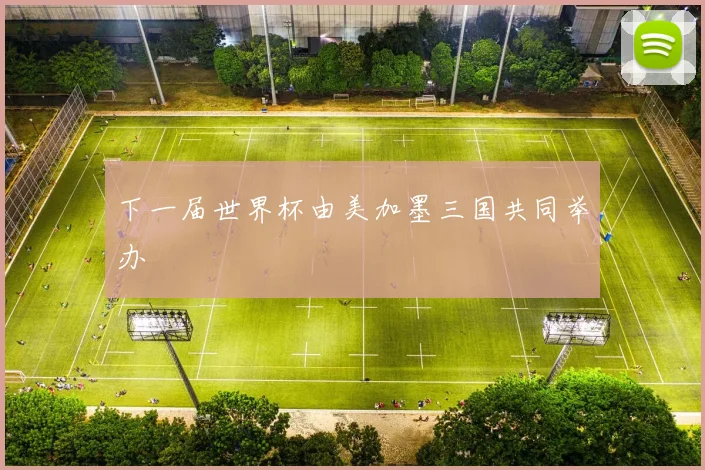 下一届世界杯由美加墨三国共同举办