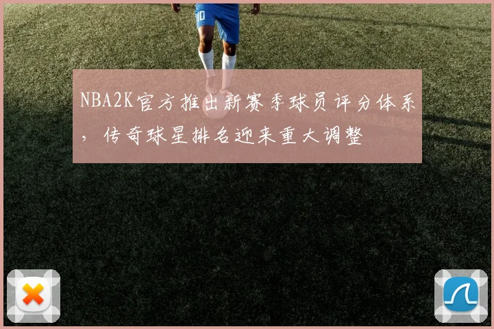 NBA2K官方推出新赛季球员评分体系，传奇球星排名迎来重大调整