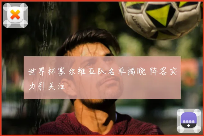 世界杯塞尔维亚队名单揭晓 阵容实力引关注